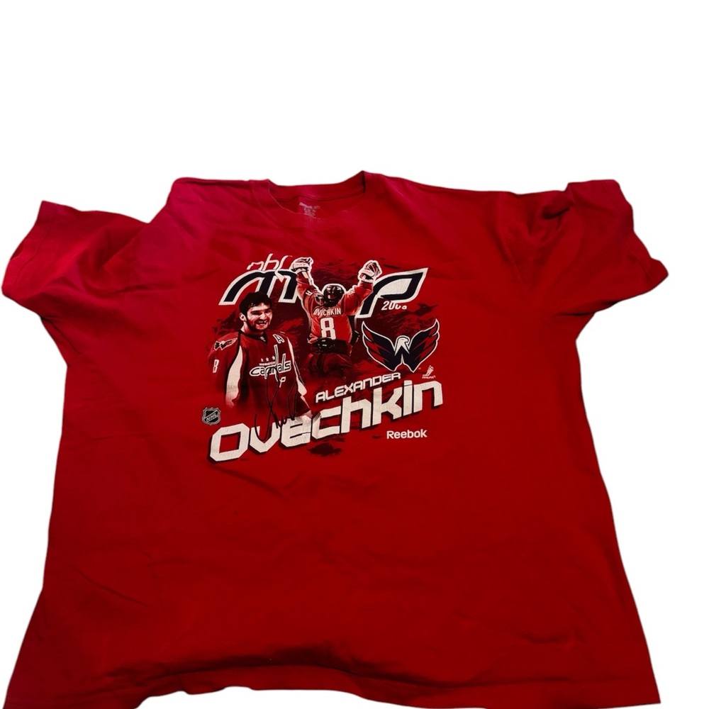 Reebok Red Alexander Ovechkin T-Shirt